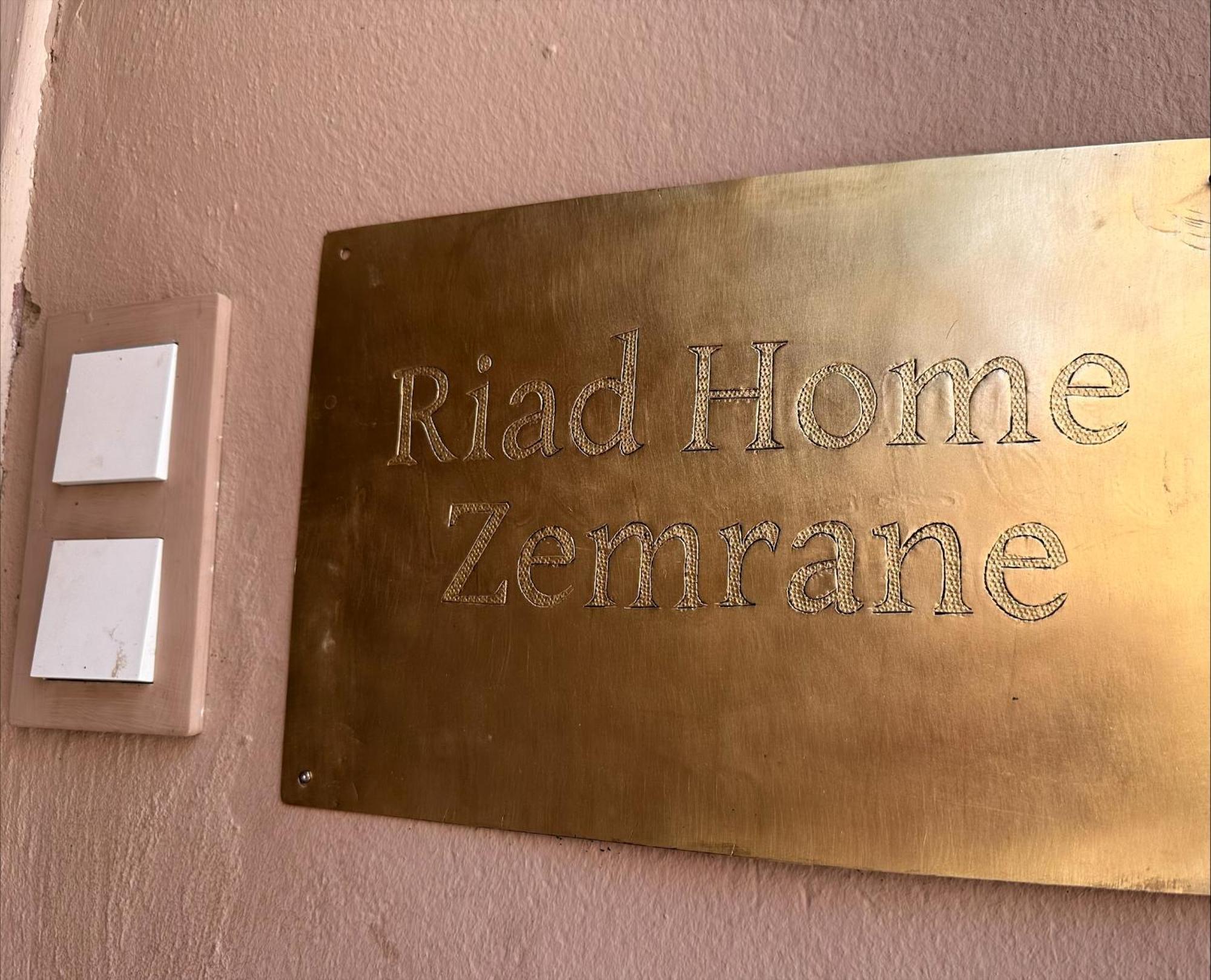 Riad Home Zemrane マラケシュ エクステリア 写真